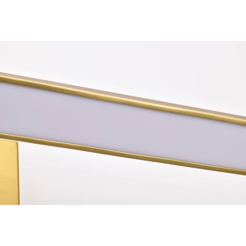 Mila 3 Foot LED Picture Light 3 CCT Selectable Vintage Brass Finish Acrylic Lens - Vintage Brass