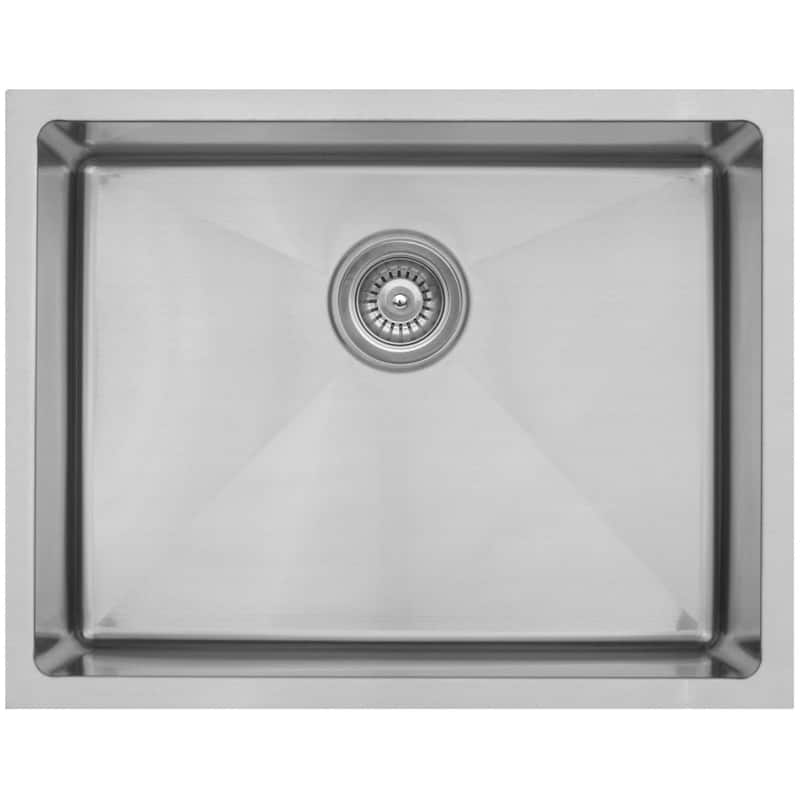 Karran USA EL-73-PK1 Elite 23" Undermount Single Basin Stainless Steel - Stainless Steel