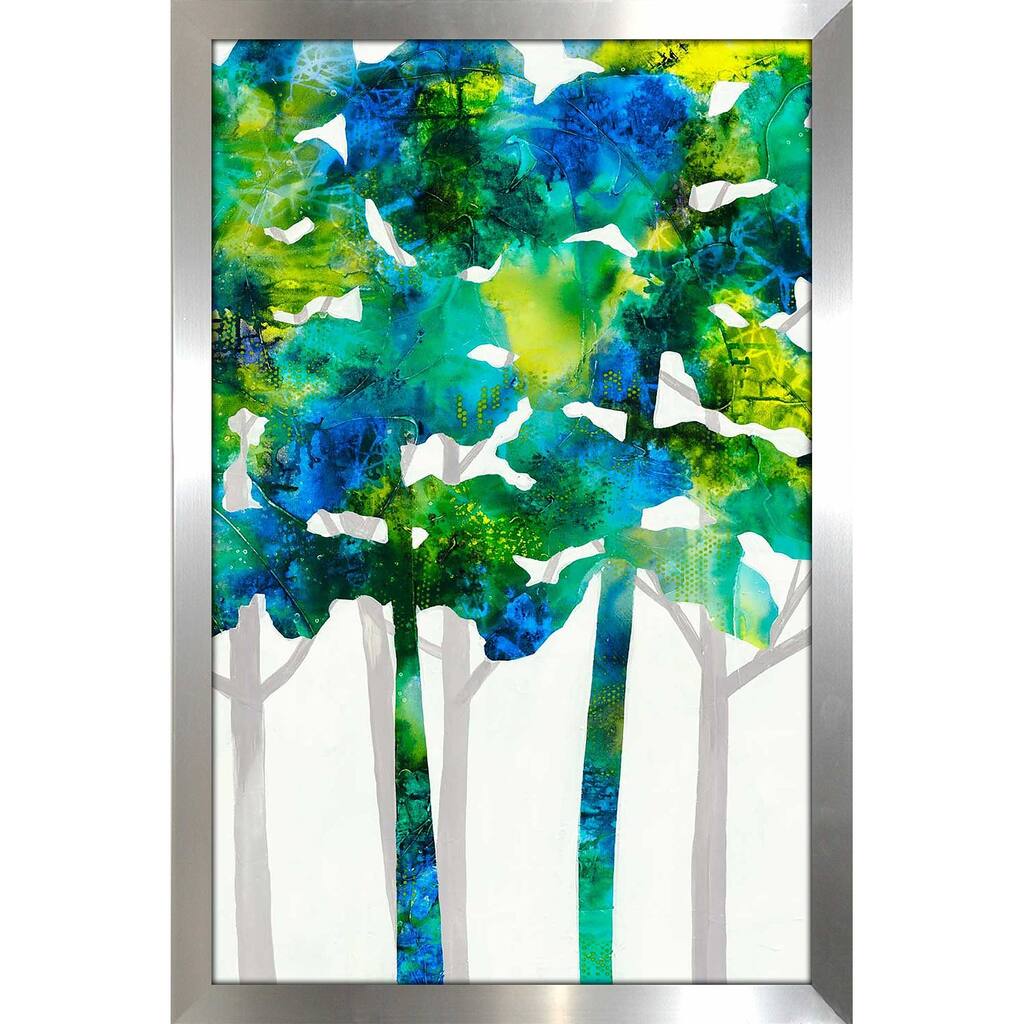 "Tall Trees VIII" by Ruth Fromstein Print on Acrylic.