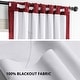 preview thumbnail 21 of 129, Exclusive Fabrics Signature Blackout Velvet Curtain (1 Panel)