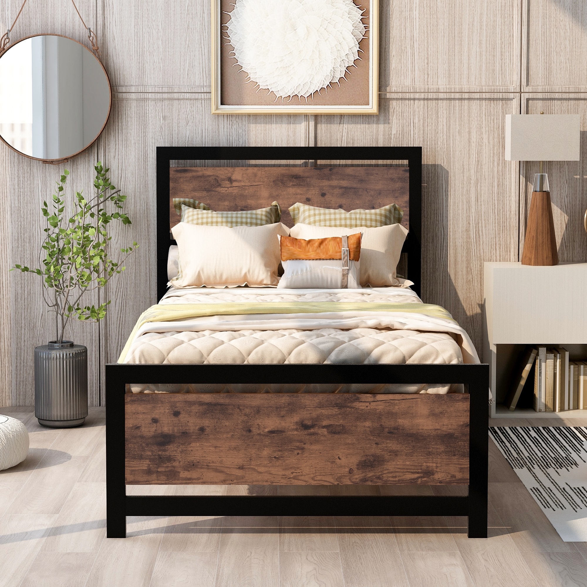 Industrial metal sales bed frame