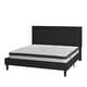 preview thumbnail 96 of 120, Tufted Platform Bed with 10in. Pocket Spring Mattress