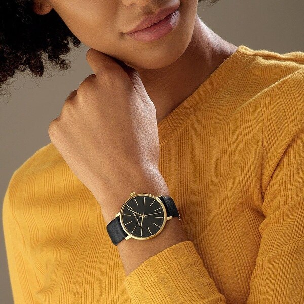 Michael kors pyper watch black new arrivals