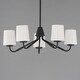 preview thumbnail 11 of 9, Maxim 12696WT Durham 5 Light 26" Wide Chandelier