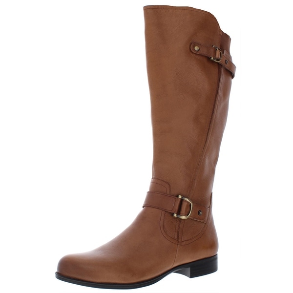 Naturalizer Womens Jillian Riding Boots Leather Wide Calf. Opens flyout.