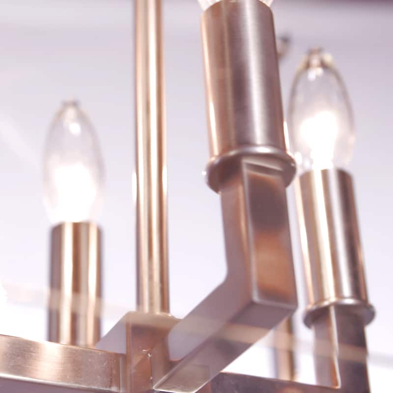 Danbury 4 Light Brushed Nickel Chandelier - 12'' W x 18.5'' H