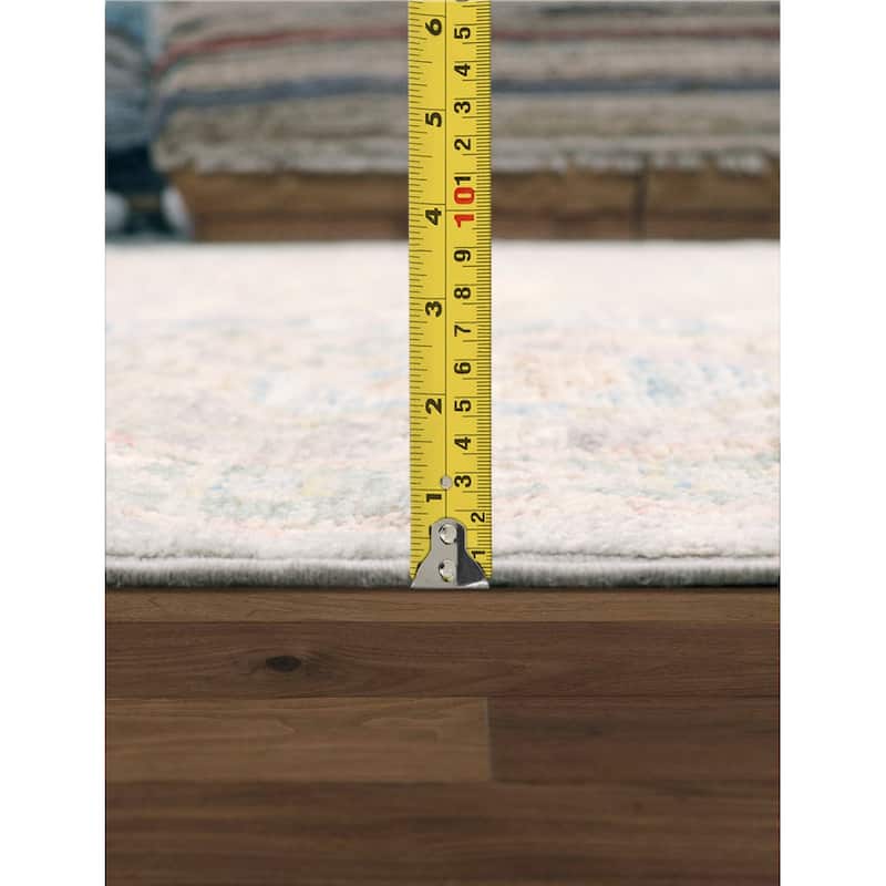 Pasargad Home Oushak Hand-Knotted L. Beige Wool Area Rug - 8'10" X 12'10"