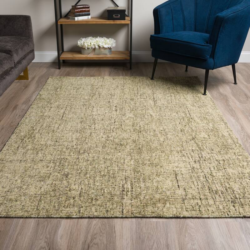 Addison Eastman Variegated Solid Wool Area Rug