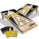 preview thumbnail 1 of 4, Appalachian State Mountaineers NCAA 2x4 Cornhole Board Set Include Carrying Case