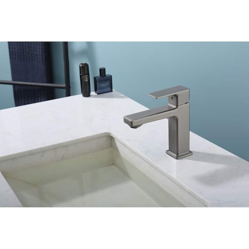 Versatile Single Hole Bathroom Faucet with Advanced Valve