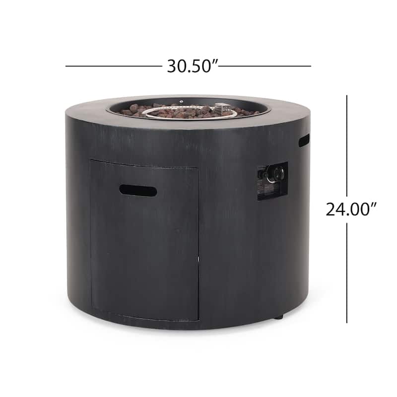 Wellington Outdoor 40,000 BTU Circular Fire Pit by Christopher Knight Home