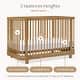 preview thumbnail 9 of 18, Delta Children Nest 4-in-1 Convertible Crib Brown