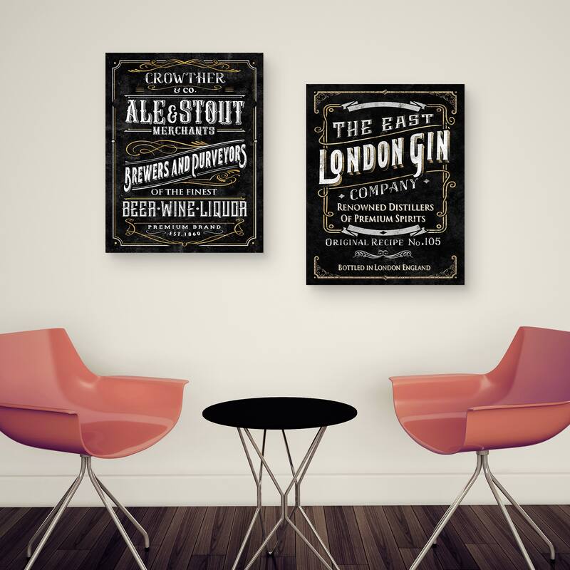 Crowther & Co by Tania Bello Canvas S/2 by Tania Bello Canvas Art Prints