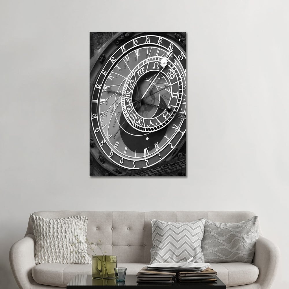 iCanvas "Astronomic Watch Praha 11" by Moises Levy Canvas Print