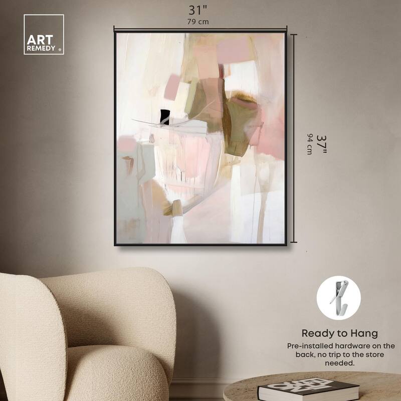 Pigment Flow I Canvas by Art Remedy