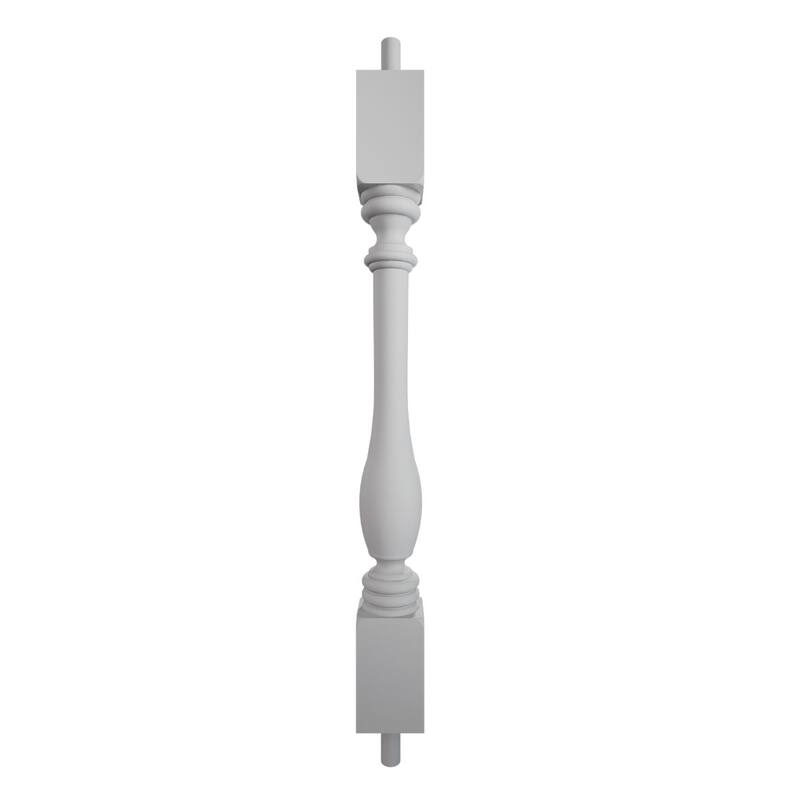 Endurathane 500 Series Winford Baluster, Factory Primed Polyurethane - 2 1/2"W x 24"H