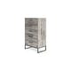 preview thumbnail 9 of 8, Ashley Furniture Neilsville Whitewash Chest of Drawers