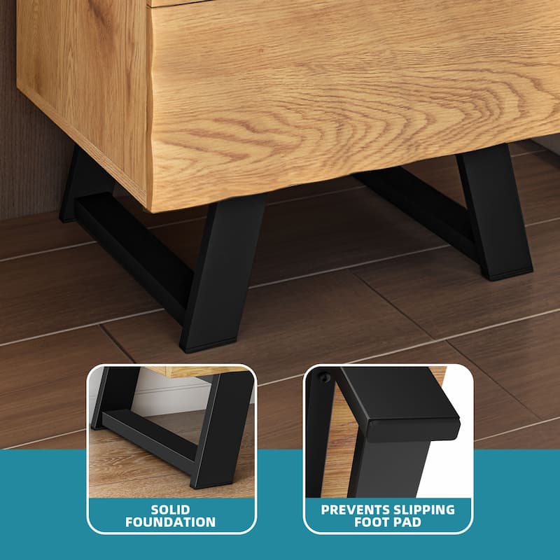 Moasis Water Ripple Nightstand