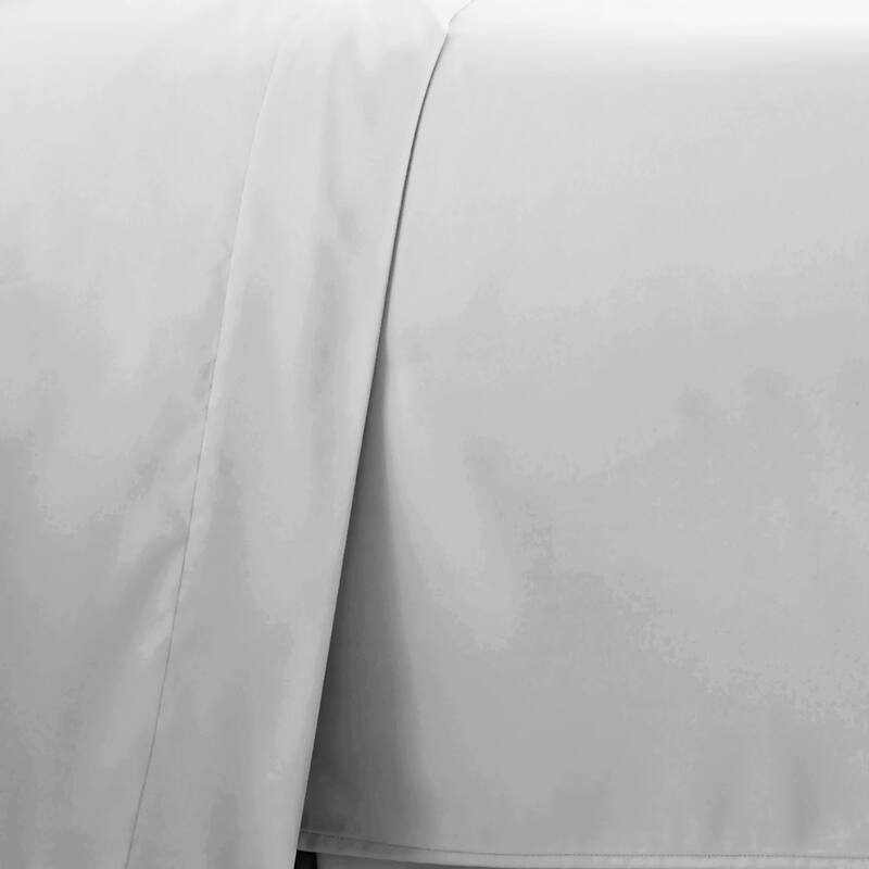 Vilano 6-piece Ultra Soft Extra Deep Pocket Bed Sheet Set - Light Grey - Queen