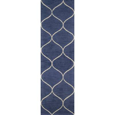 Momeni Newport Hand Tufted Wool Contemporary Geometric Area Rug
