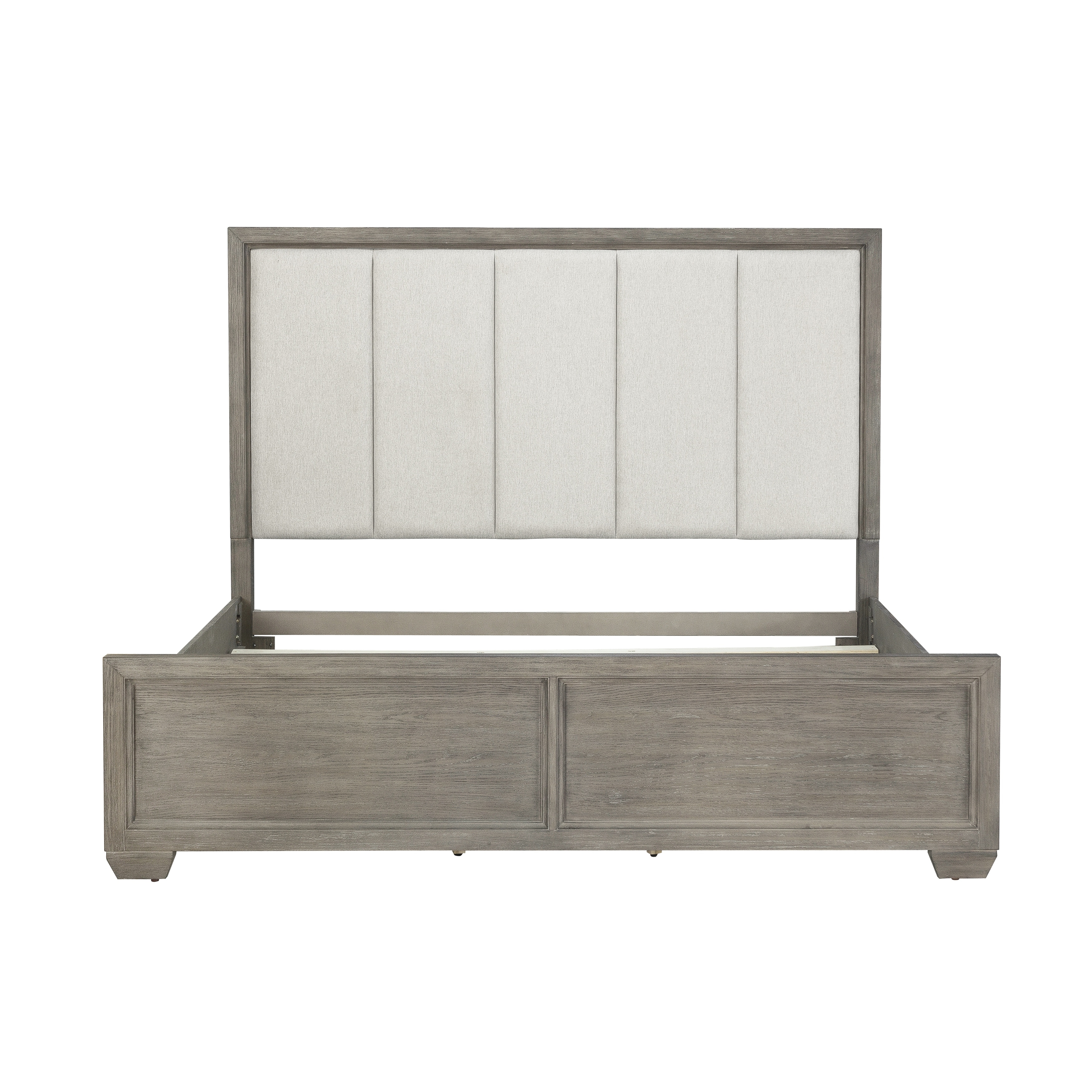 Andover King Upholstered Panel Bed