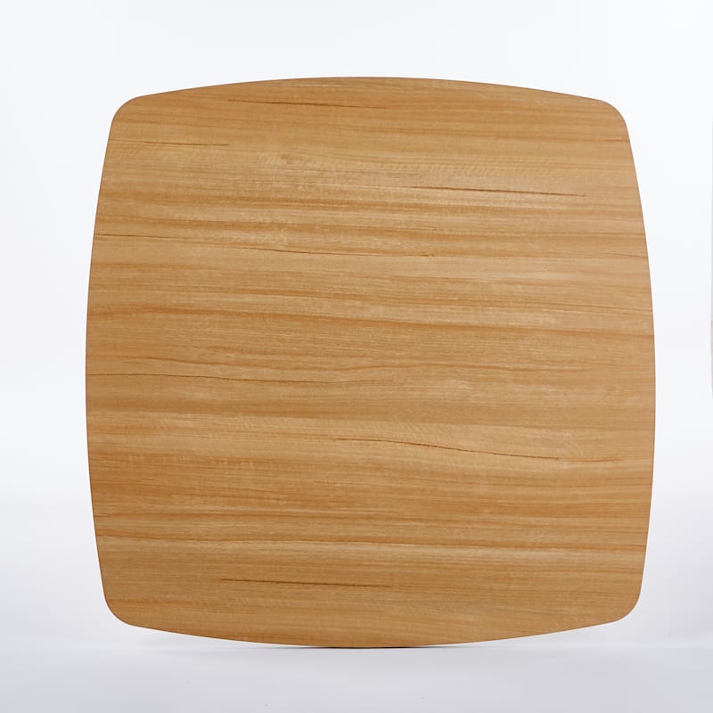 42.12 inch Modern Dining Table - Easy Assembly & Sturdy Metal Legs