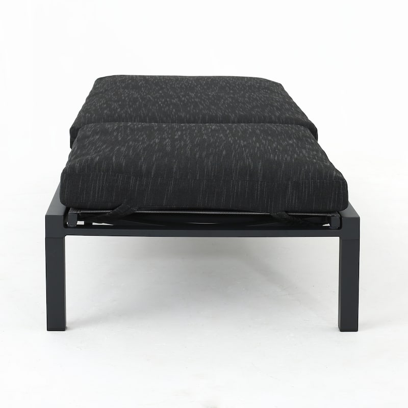 Outdoor CHAISE LOUNGE - DARK GREY