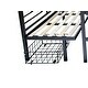 preview thumbnail 6 of 11, Steel Loft Bunk Bed with Transformable Table Sets