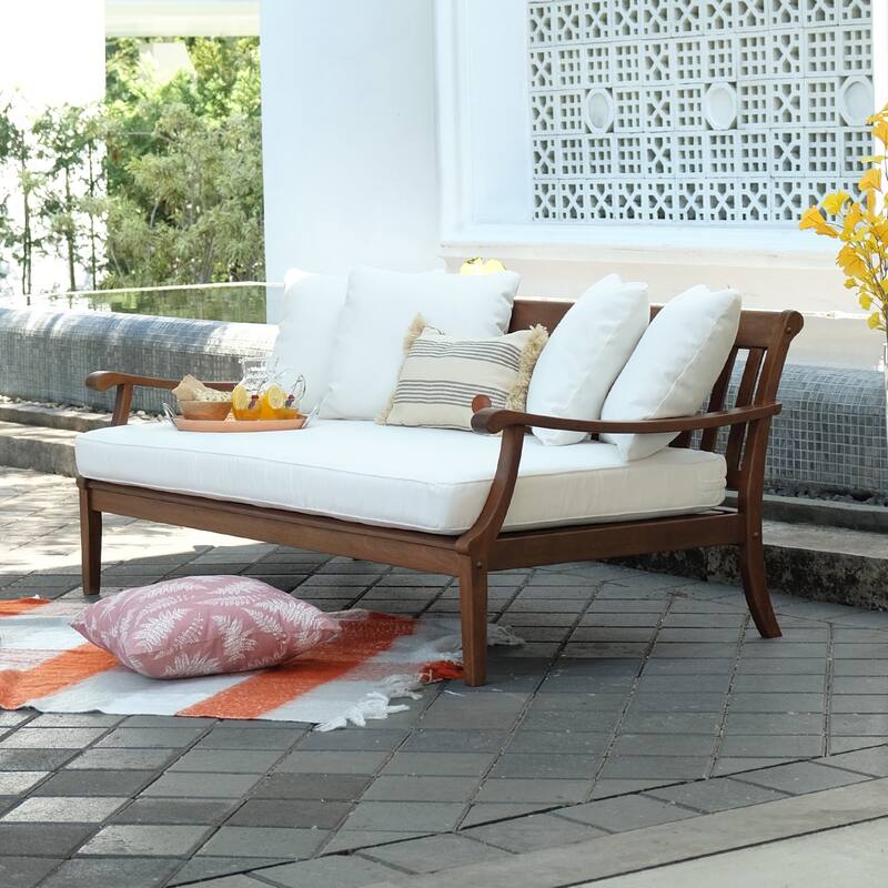 Cambridge Casual Como Solid Wood Outdoor Daybed