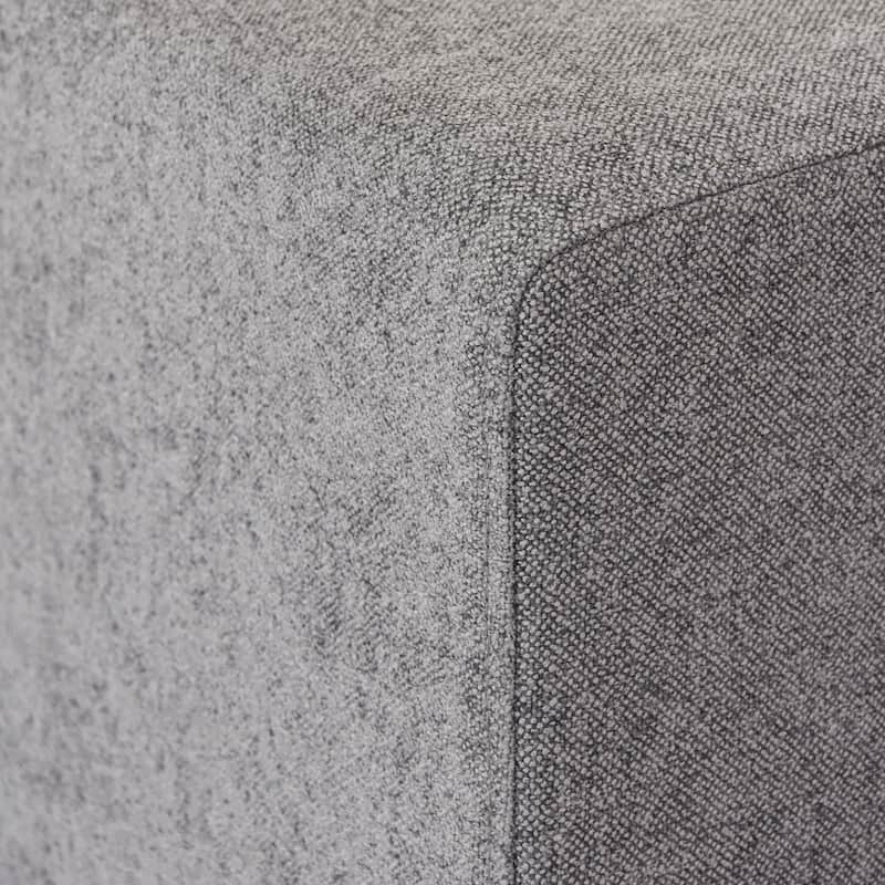 Large Down Filled Corner Sectional Sofa Couch with Ottoman for Living Room Set