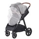 preview thumbnail 14 of 35, Oxford Aluminum Stroller with Bassinet and Adjustable Canopy - 35.4” L x 25.8” W x 43.9” H