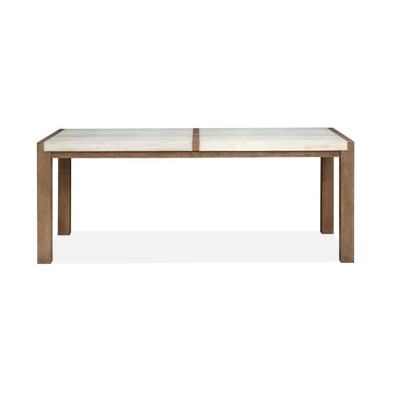 Magnussen Home Plum Creek Sierra Brown Rectangular Dining Table - 40''W x 80''D x 30''H