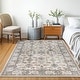 preview thumbnail 3 of 9, Delara Machine Washable Area Rug, Soft & Durable, Non-Slip Backing, Eco- Friendly GRS certified.