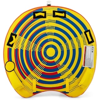 Costway Towable Tube for Boating 1 or 2 Person Inflatable Boat Tube - See Details