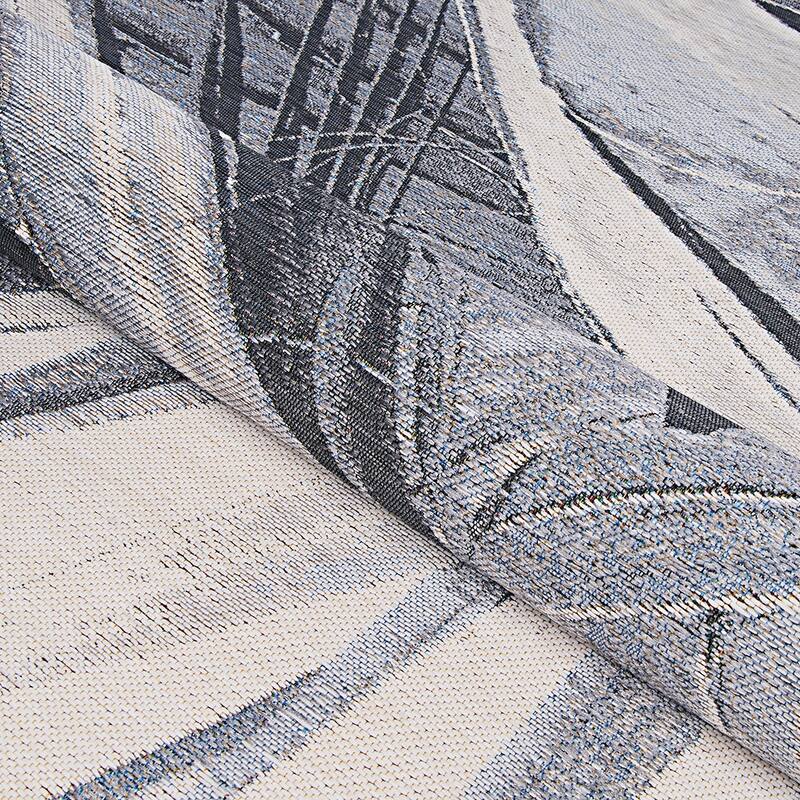 Gelato Desert Palm Gray Indoor/ Outdoor Area Rug