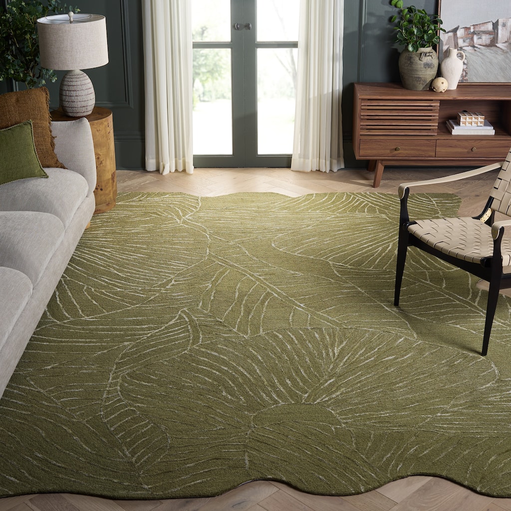 SAFAVIEH Handmade Soho Xuraman Wool & Viscose Rug
