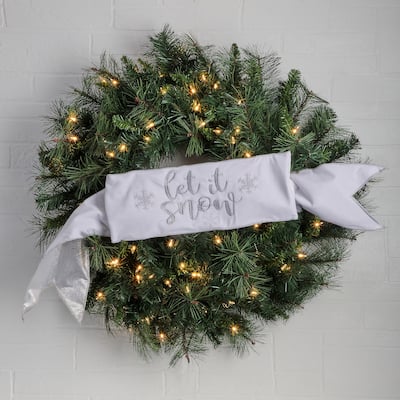 6''X44" "Let It Snow" Banner