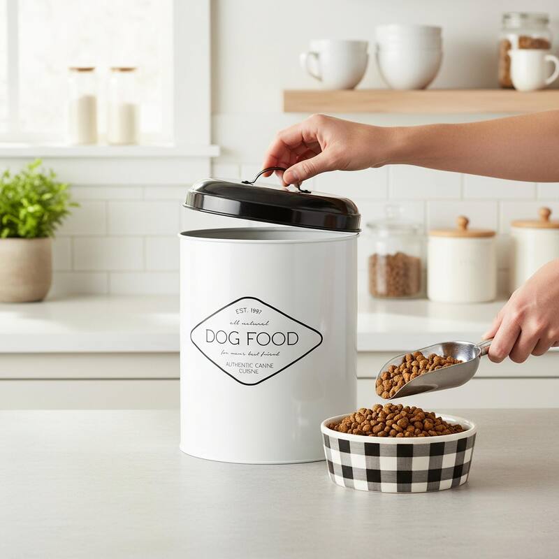 Amici Pet Buster Pet Treat Storage Canister Jar - 272 Oz
