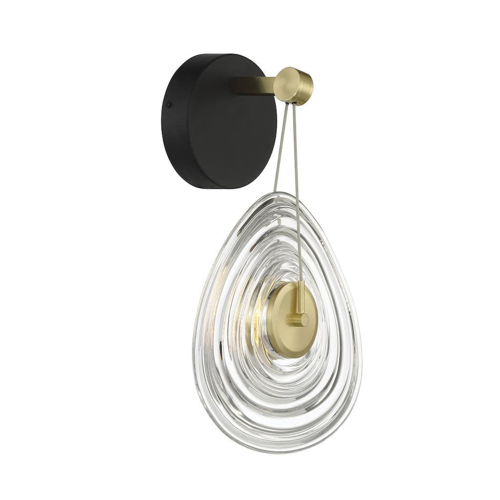 Kovacs P5602-L Topknot 17" Tall LED Wall Sconce