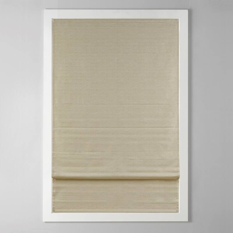 Printed Room Darkening Cordless Roman Shade