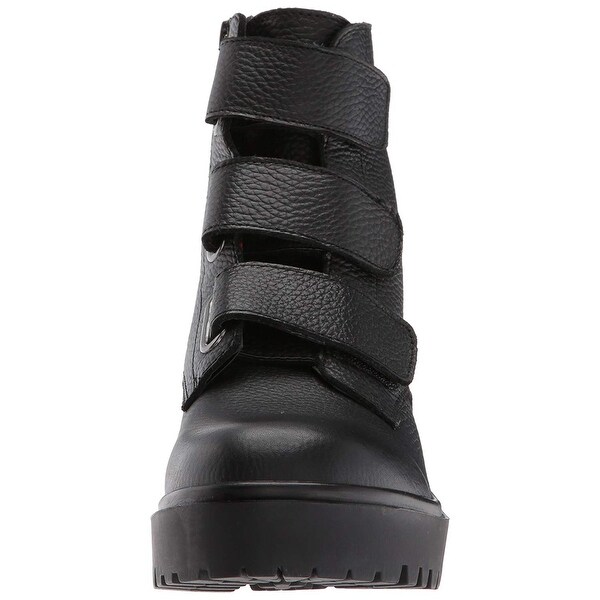 Steve madden online white velcro boots