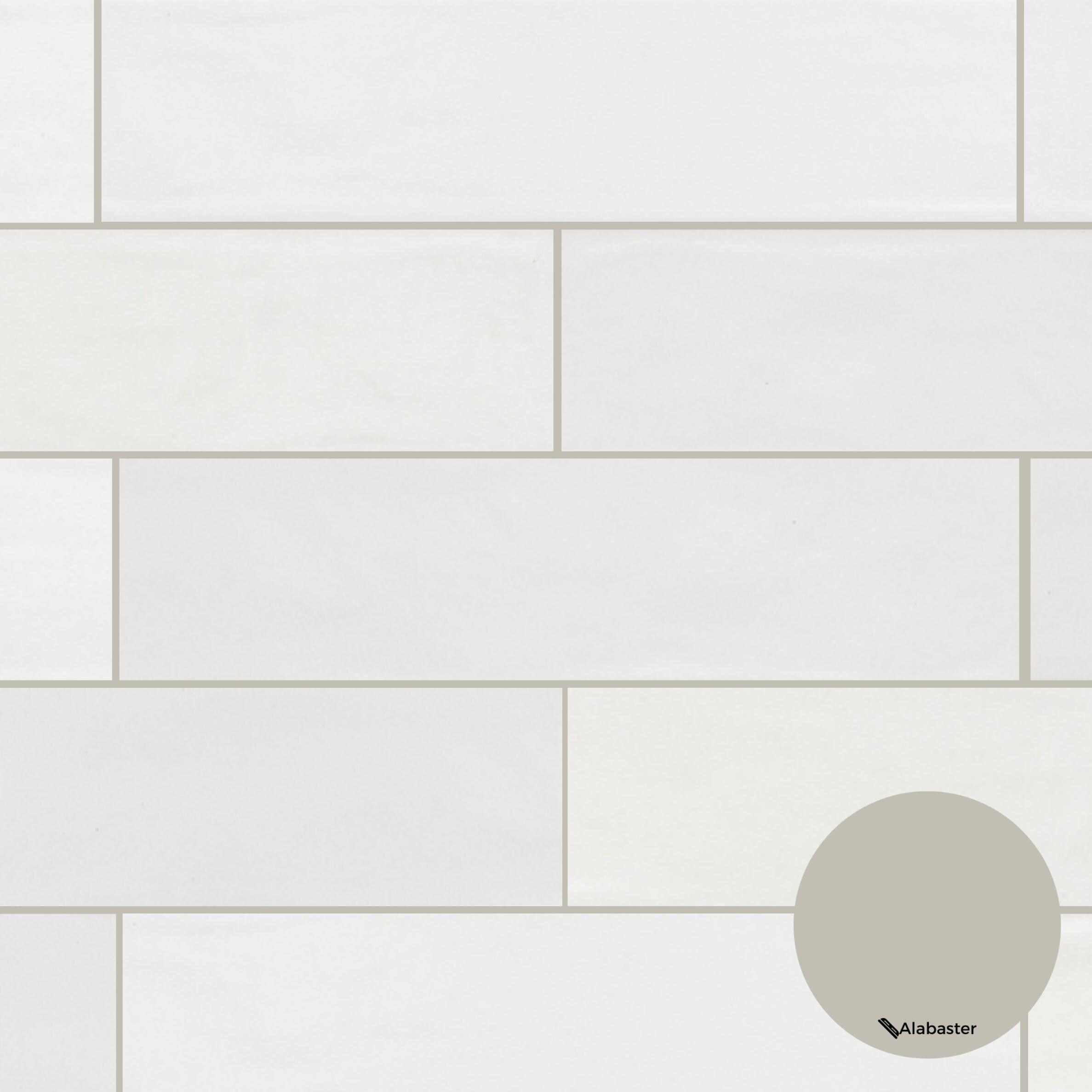 Battery Park 2.31x14.44 Blanco Glossy Porcelain Subway Wall Tile