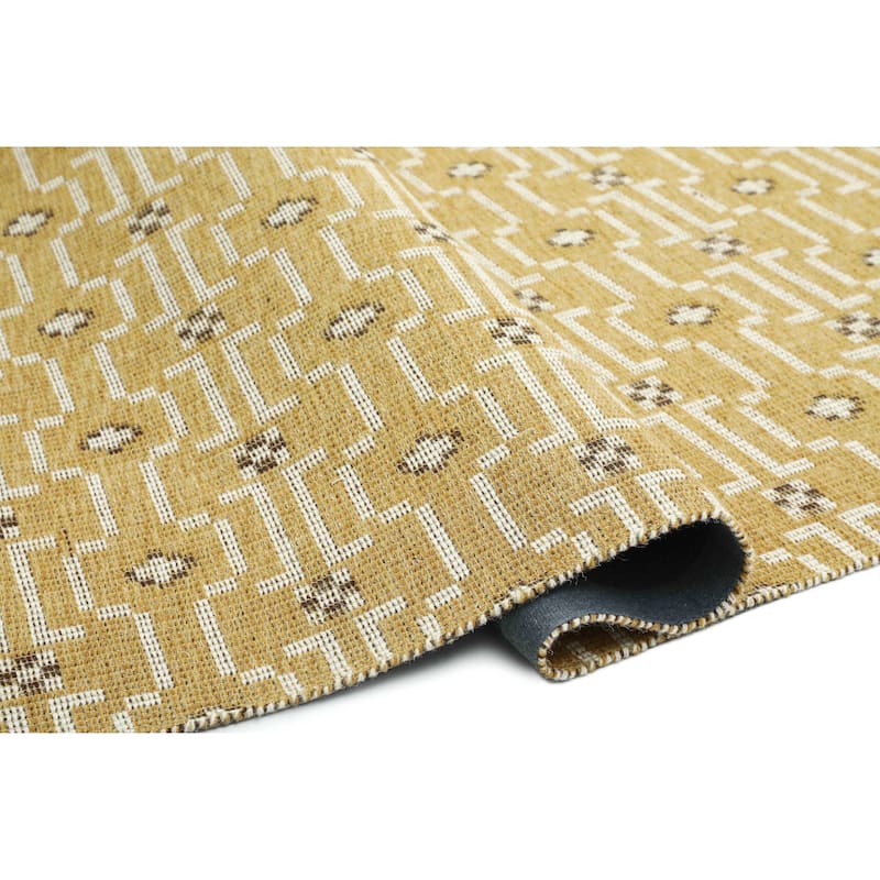 Terra by Obeetee Aurora Gold Rug