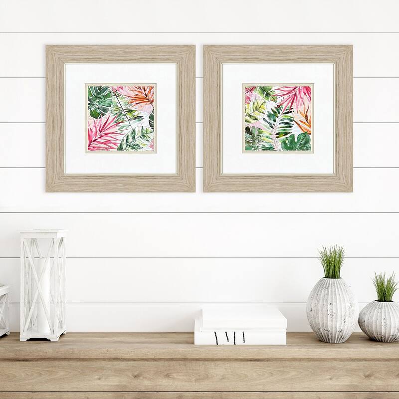 Paragon Hot Tropics Framed Art - Set of 2 - 2-piece Set