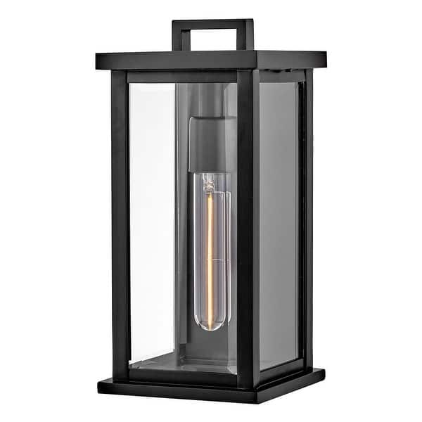 slide 1 of 1, Hinkley Lighting 20016 Weymouth 13" Tall Outdoor Wall Sconce Black