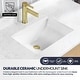 preview thumbnail 64 of 138, San Single Bath Vanity with Composite Stone Top without Mirror