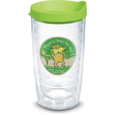 Tervis Dr. Seuss Lorax Made in USA Double Walled Insulated Travel Tumbler, Plant a Tree