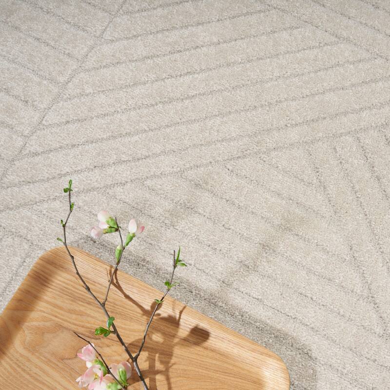 Calvin Klein Balance Abstract Geometric Linear Area Rug