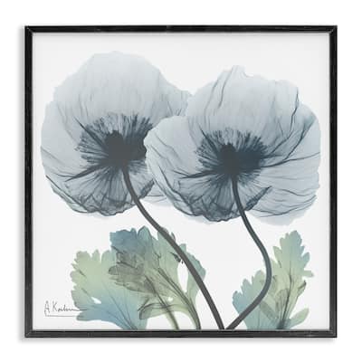 Stupell Double Modern Flower Blossoms Framed Giclee Art Design By Albert Koetsier