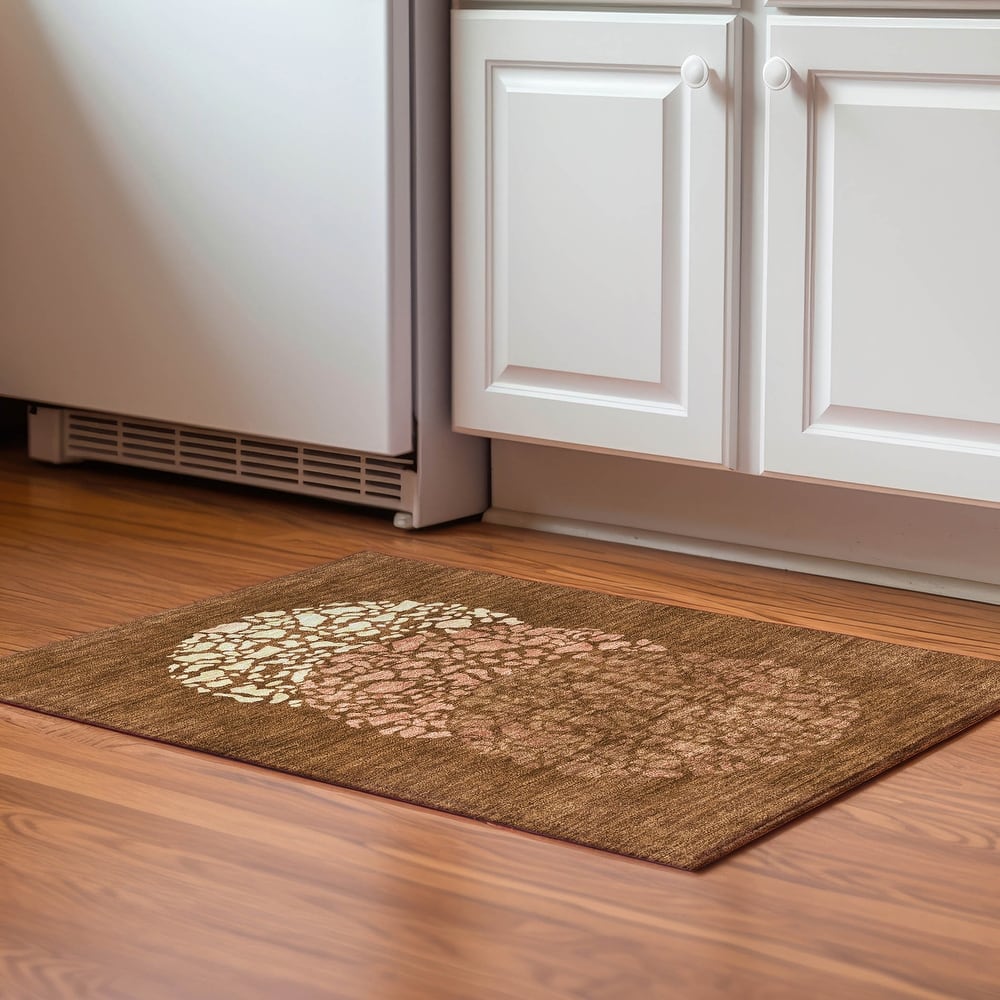 Premium Washable Super Soft Modern Fragments Mayfield Rug